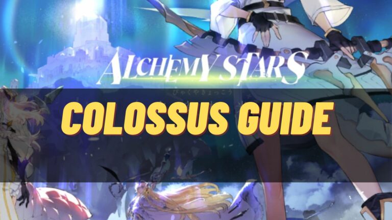 alchemy stars colossus guide