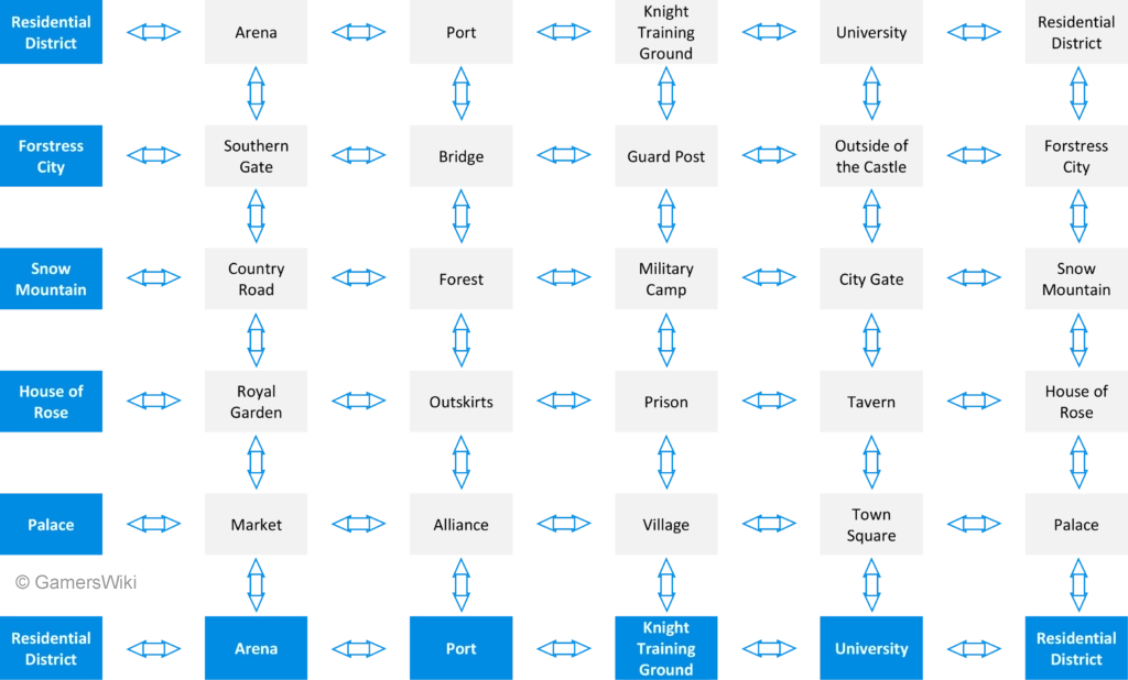 kings choice patrol map