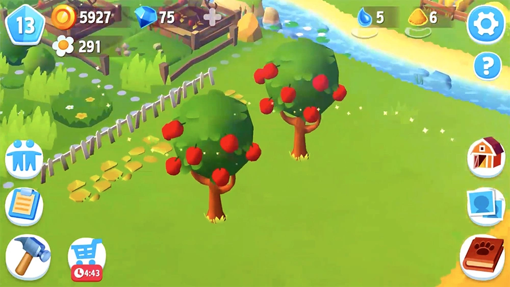 FarmVille 3: Apple trees