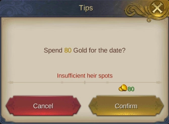 Kings Choice gold for date