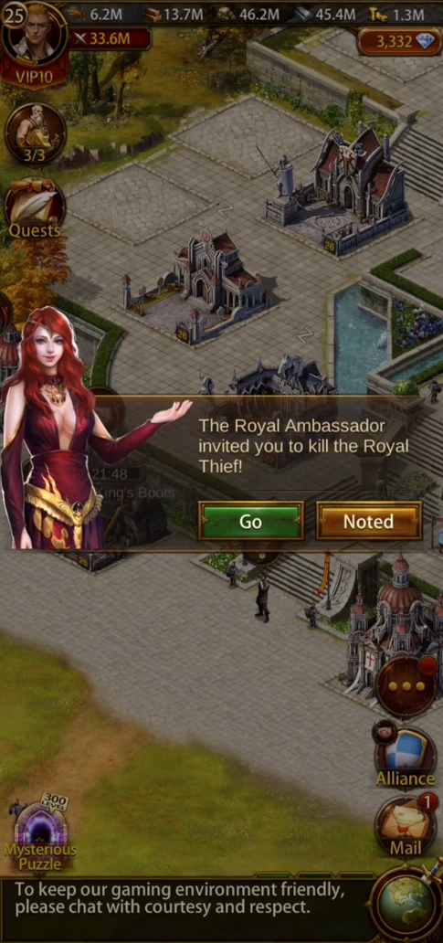 Evony: The Royal Thief