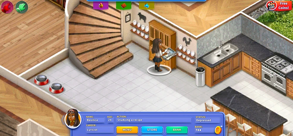 Virtual Families 3 room