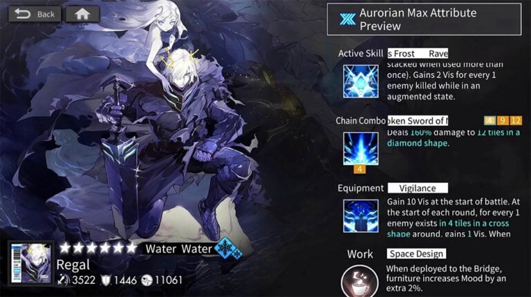 Alchemy Stars- Old Seal characters regal-