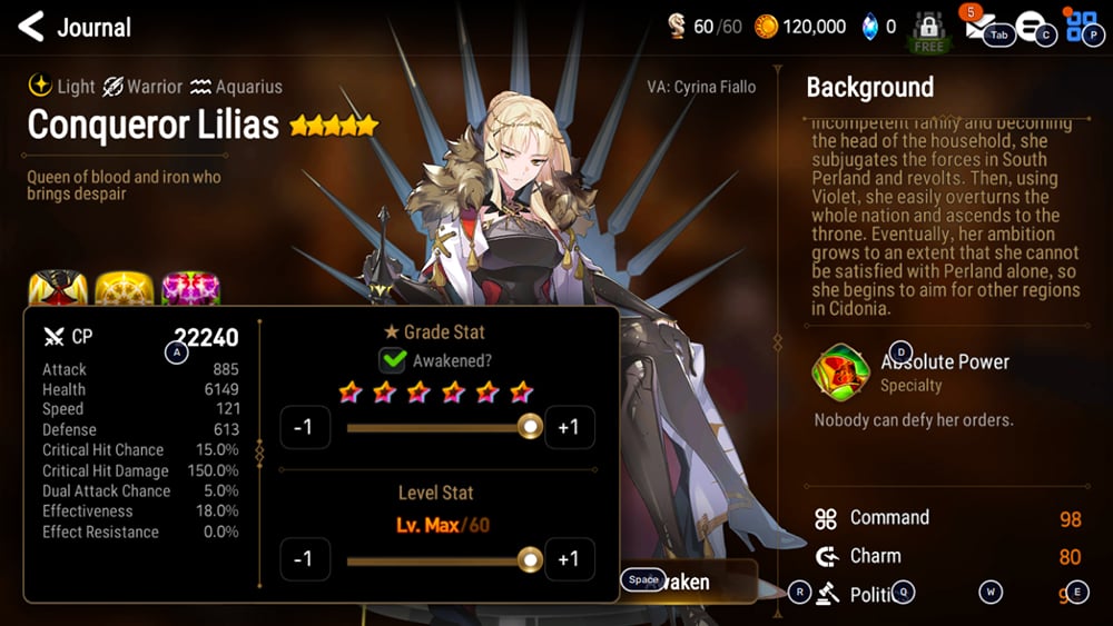 Epic Seven: Aquarius Warrior
