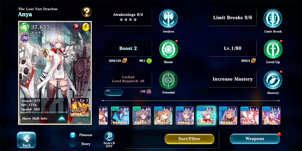 Evertale anya