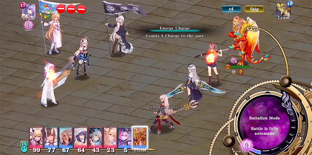 Evertale battalion mode