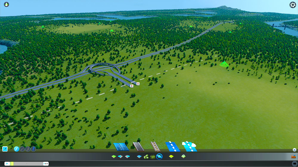 Highway Cities- Skylines1