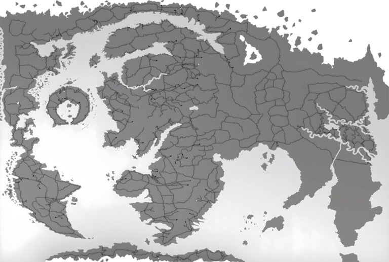 Total War: Warhammer 3 Mortal Empires map