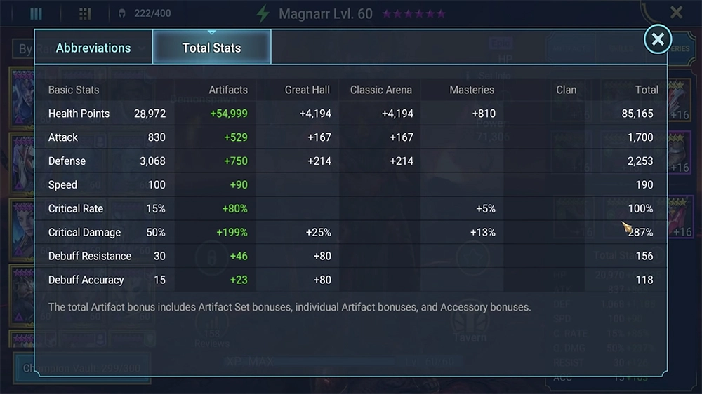 raid shadow legends magnarr stats1