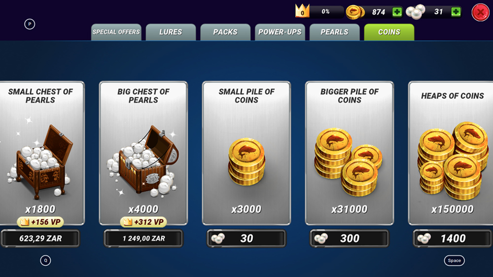 Fishing Clash coins