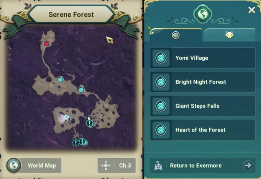Ni No Kuni Cross Worlds: Treasure chest locations