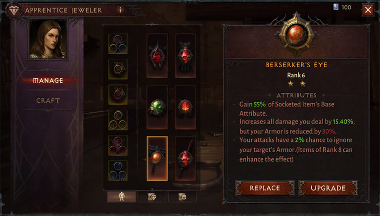 Diablo Immortal: Gem Fragment
