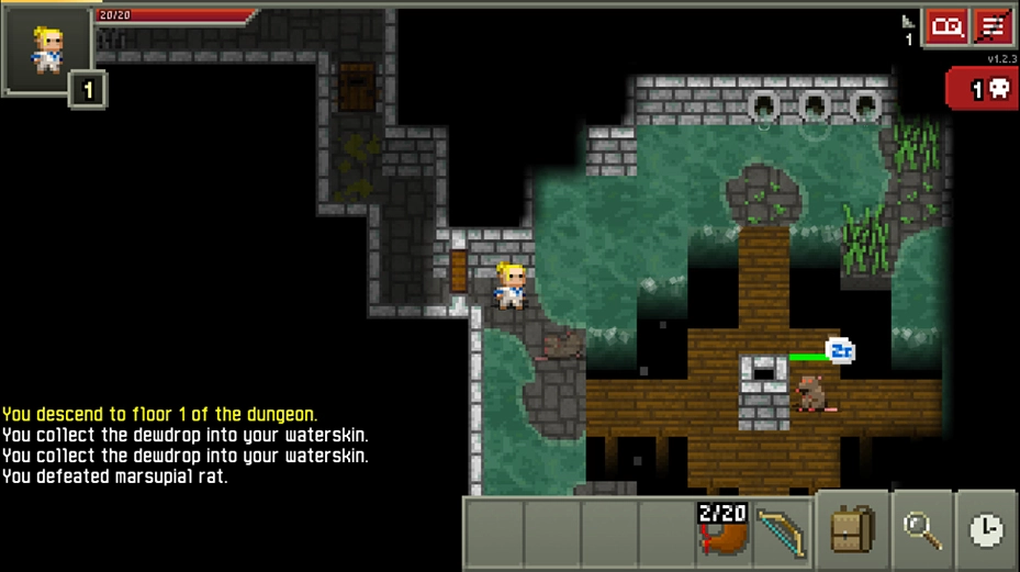 Shattered Pixel Dungeon: Sentry Room