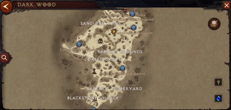 Diablo Immortal: Zaerhud location