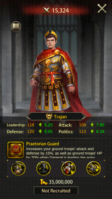 Evony: General Trajan