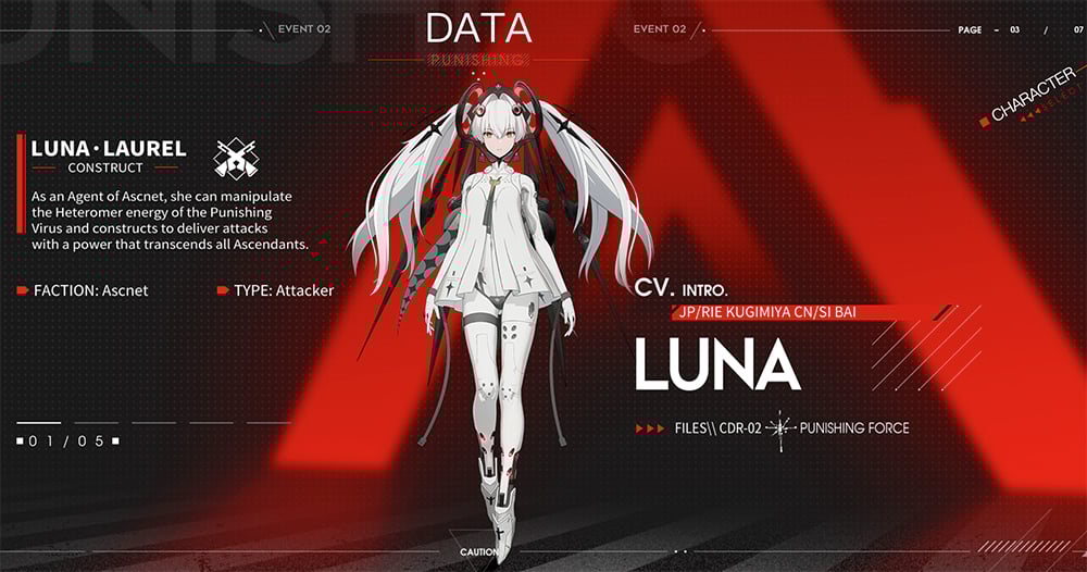 Punishing Gray Raven: Best Memory for Luna