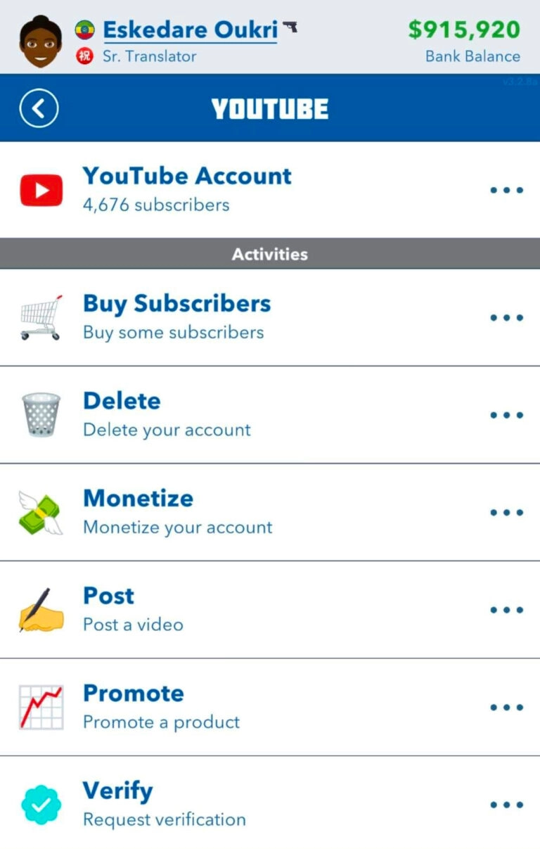 BitLife: How to blow up on YouTube