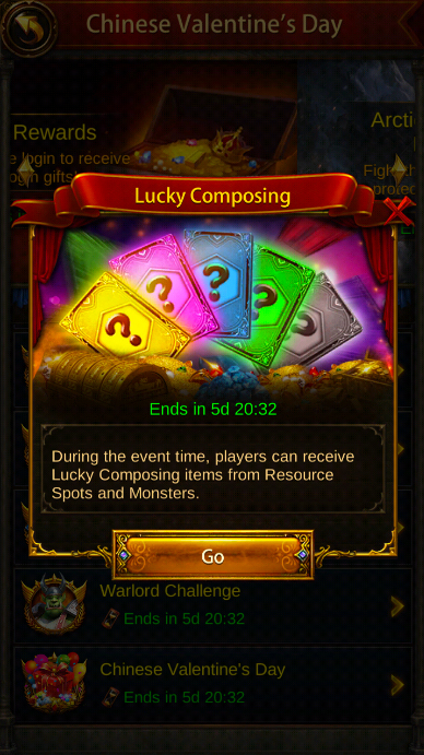 Evony: Midyear cards