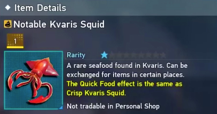 PSO2 NGS: Kvaris squid