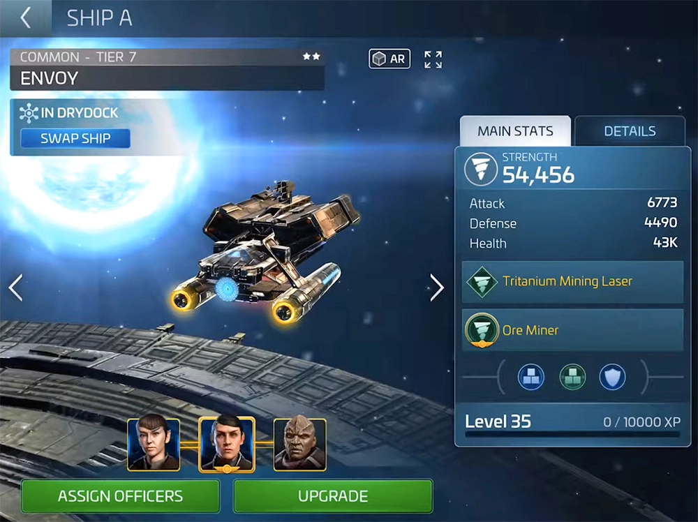 Star Trek Fleet Command: Best way to stock up on resources