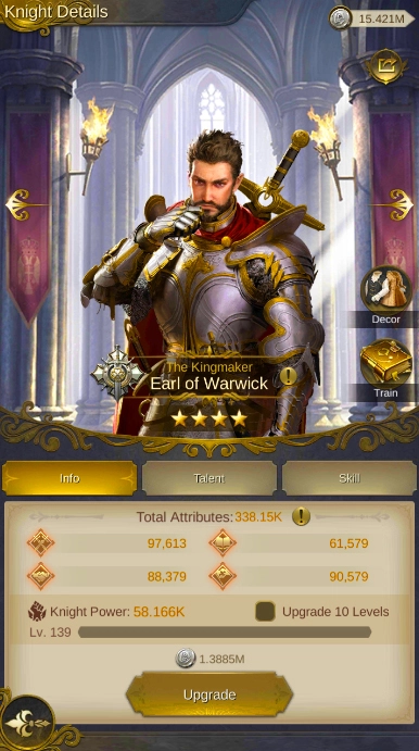 Kings Choice- Earl of Warwick