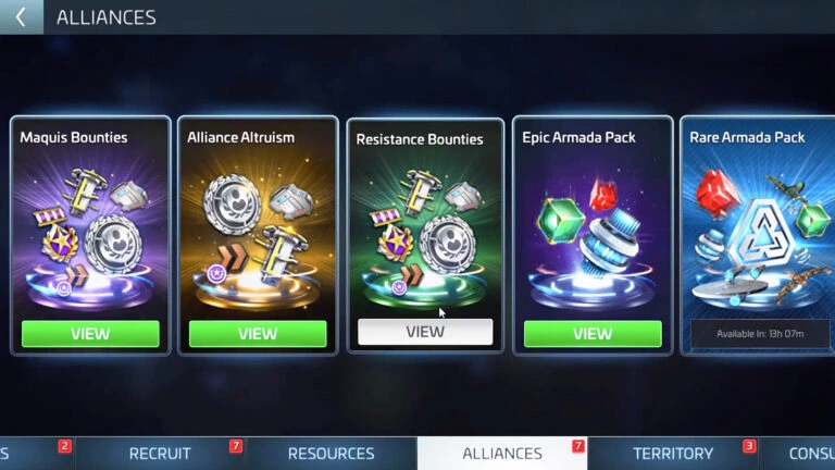 STFC: Alliance Reputation