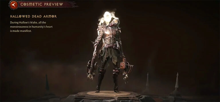 Diablo Immortal: Halloween Cosmetic