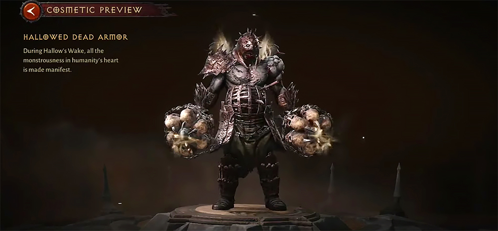 Diablo Immortal: Halloween Cosmetic
