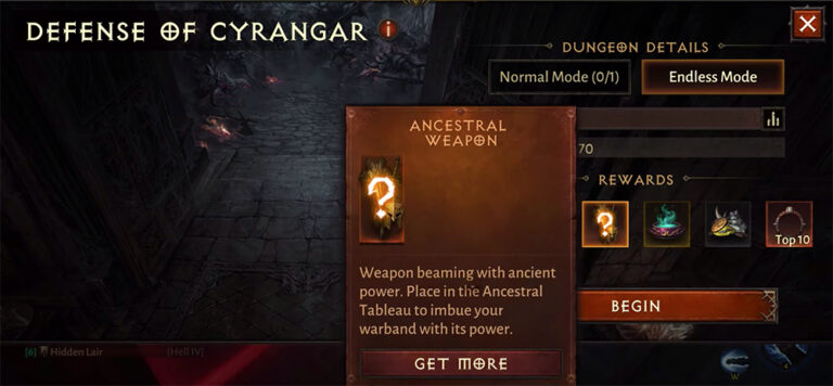Diablo Immortal: Ancestral Property