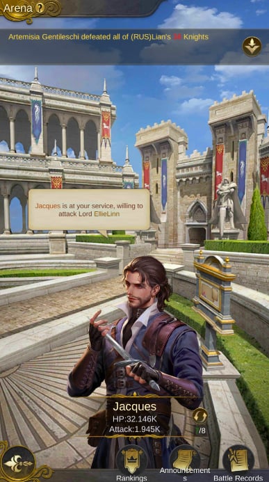 King’s Choice: Allow or reject the duel