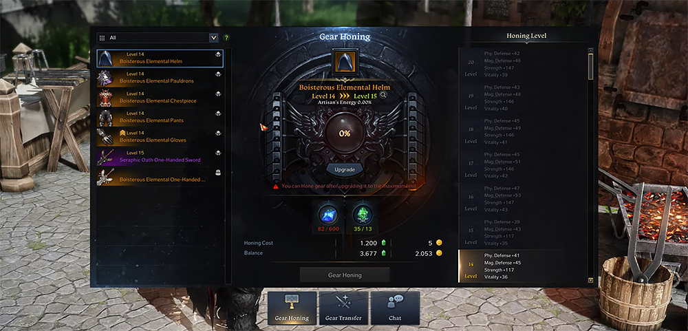 Lost Ark: Brelshaza gear conversion