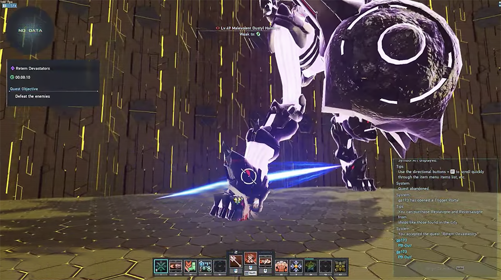 PSO2 NGS: Dustyl Hammer
