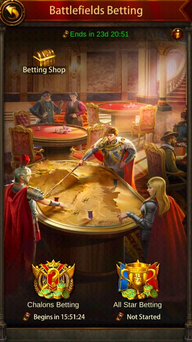 Evony: Betting Coin