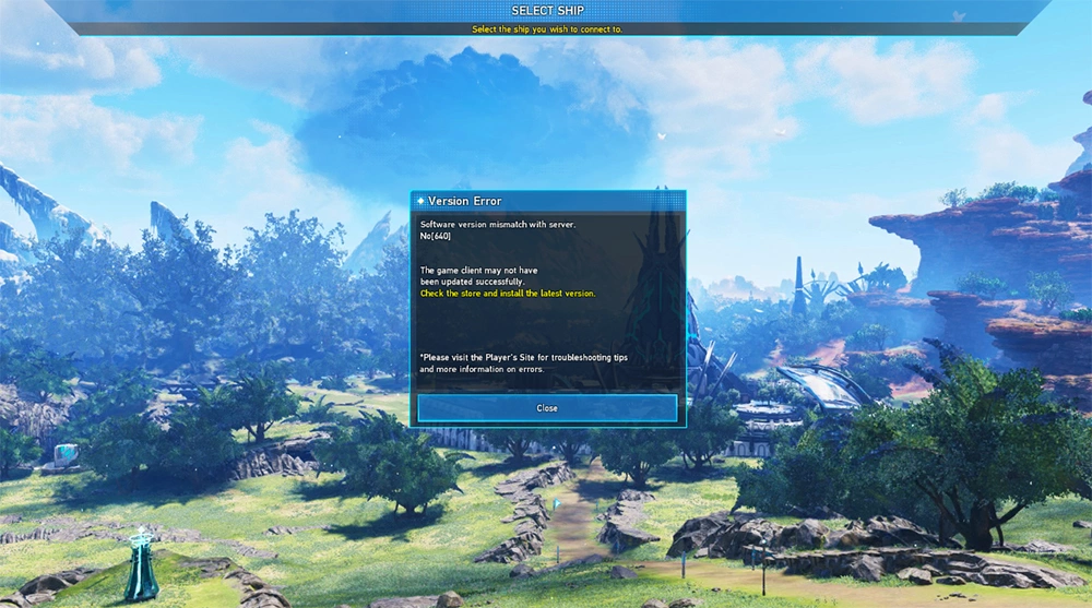 PSO2 NGS: 640