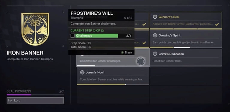 Destiny 2: Gunnora’s Seal bugged
