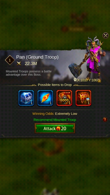 Evony: Pan Rewards