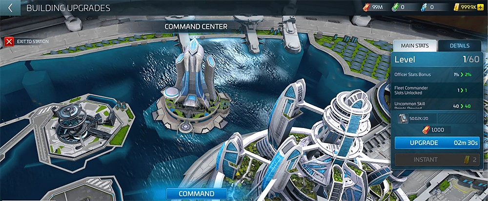 STFC: Command Center