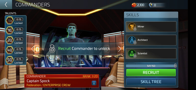 STFC: Command Center Refinery