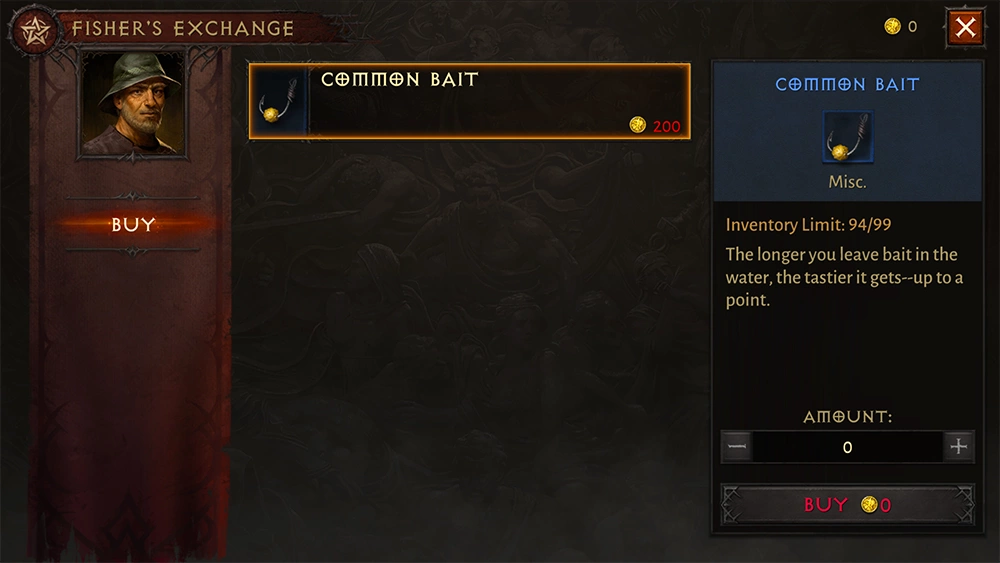 Diablo Immortal: Fish locations