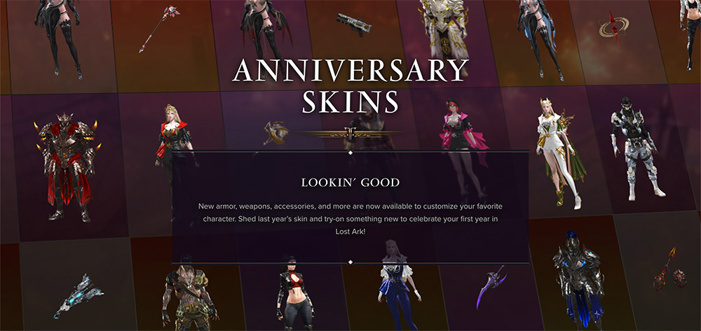 Lost Ark: 2nd Anniversary Skins