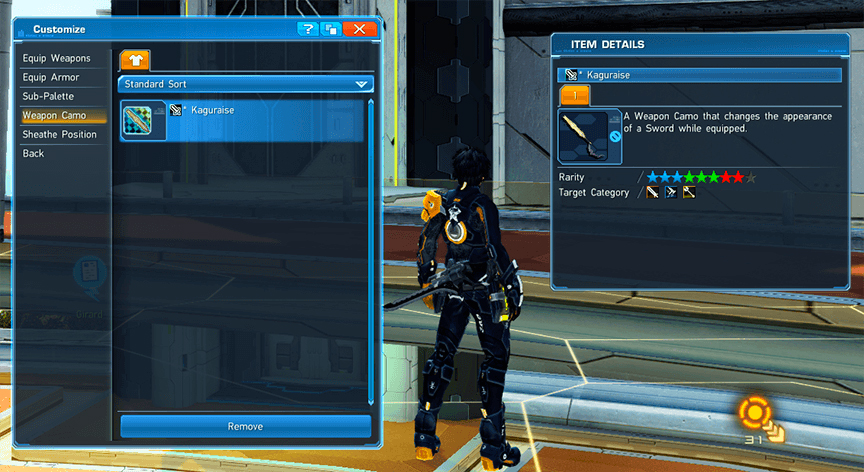 How to hide your gear in PSO2:NGS