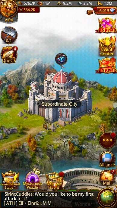 Evony: How to build more than 1 city