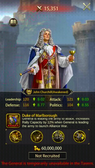 Evony: General John Churchill