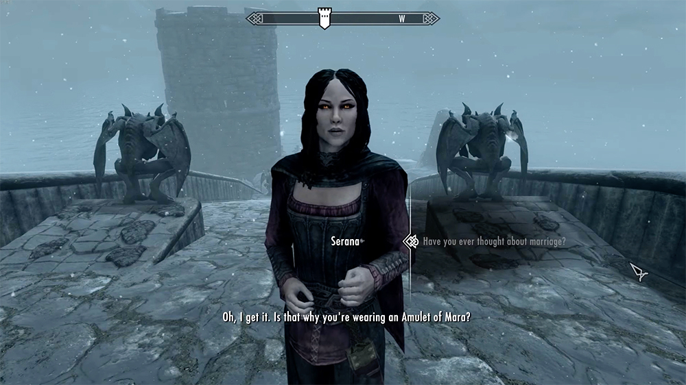 Can you marry Serana in Skyrim?