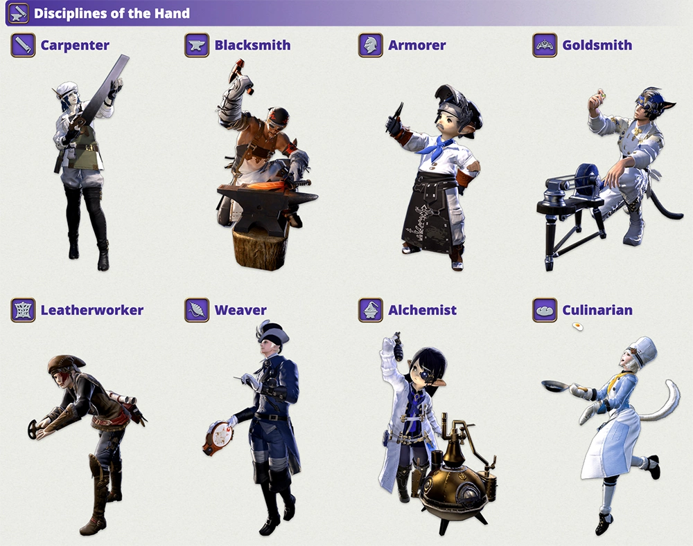 FFXIV: Which crafter to level first