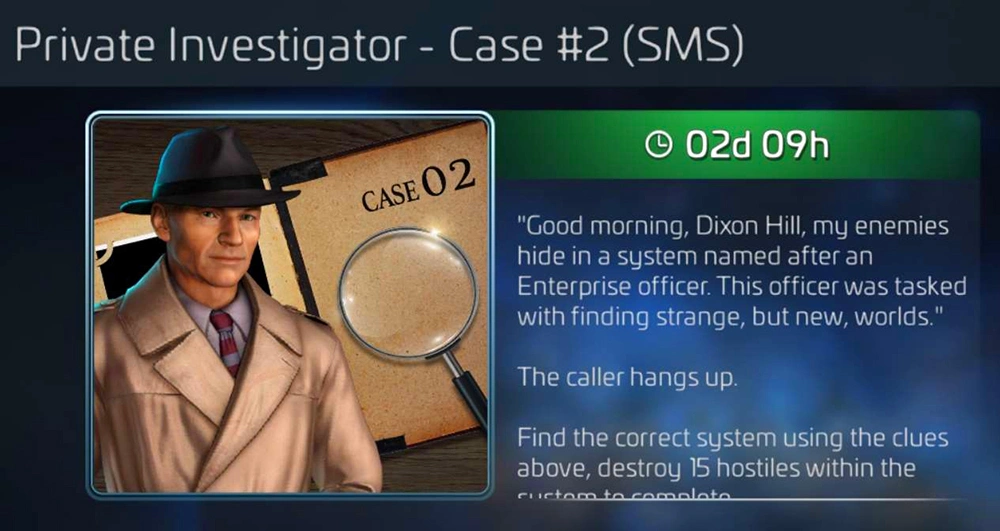 STFC: Private Investigator Answers