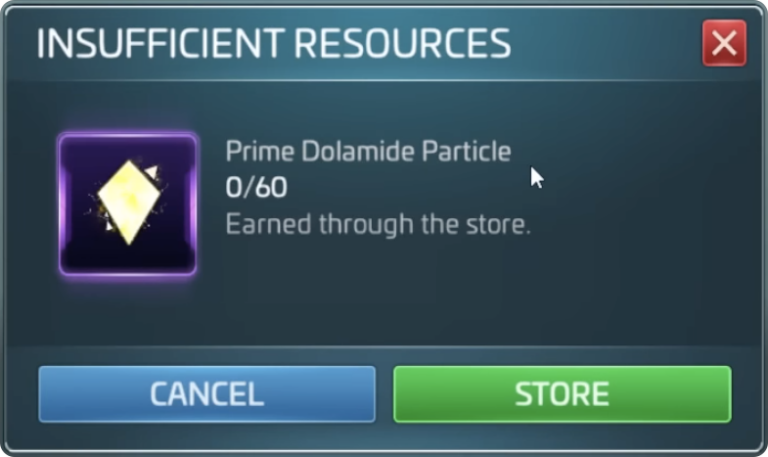 STFC: Prime Dolamide Particle
