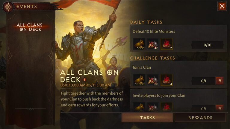 Diablo Immortal: All Clans on Deck