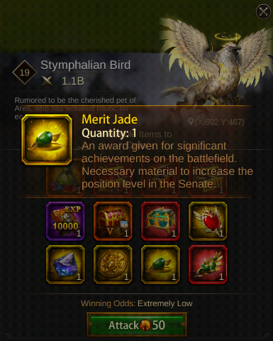 Evony: Merit Jade