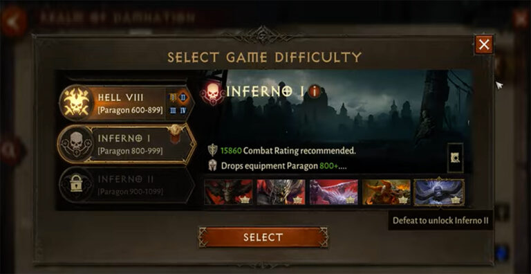 Diablo Immortal: Paragon 800